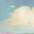 Set Of Two Colorful Horizon White Floater Frame Print Wall Art