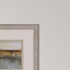Set Of Two Antique Contemporary Framed Art Silver Picture Frame Print Wall Art