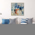 Set Of Four Sphere Framed Art Gold Picture Frame Print Wall Art