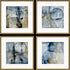 Set Of Four Sphere Framed Art Gold Picture Frame Print Wall Art