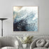 Aveta Canvas Ready to Hang Art White Floater Frame Print Wall Art