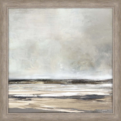 Tywyn Views Silver Framed Print Wall Art