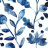 Set Of Four Indigo Ornament I Gold Framed Print Wall Art