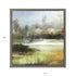 A Quiet Place Canvas Silver Floater Frame Print Wall Art