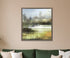 A Quiet Place Canvas Silver Floater Frame Print Wall Art