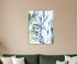 Sea Leaves II Framed Art Silver Picture Frame Print Wall Art