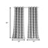84" Gray Trellis Black Out Window Curtain Panel