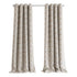 84” Sand Interlock Pattern Window Curtain Panel
