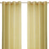 Set of Two 84" Gold Solid Modern Window Panels