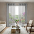 Set of Two 84" Silver Solid Modern Window Panels