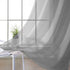 Set of Two 84" Silver Solid Modern Window Panels
