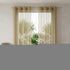 Set of Two 84" Tan Solid Modern Window Panels
