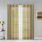 Set of Two 84" Tan Solid Modern Window Panels