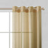 Set of Two 84" Tan Solid Modern Window Panels