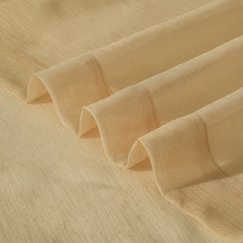 Set of Two 84" Tan Solid Modern Window Panels