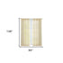 Set of Two 84" Beige Solid Modern Window Panels