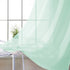 Set of Two 84" Aqua Solid Modern Window Panels