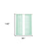 Set of Two 84" Aqua Solid Modern Window Panels
