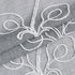 Set of Two 96" Silver Boho Embroidered Window Panels