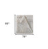 Set of Two 96" Beige Boho Embroidered Window Panels