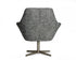 Industrial Dark Grey Chair With Metal Swivel