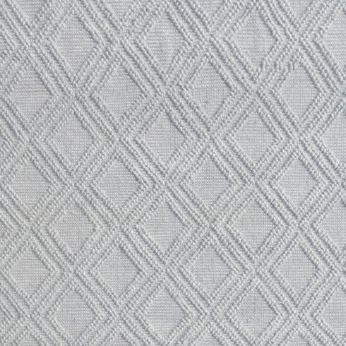 8' X 11' Gray Geometric Handmade Area Rug