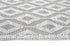 8' X 11' Gray and Ivory Geometric Handmade Area Rug