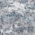 8' X 10' Blue and Gray Abstract Area Rug