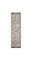 8' X 11' Gray And Brown Abstract Area Rug