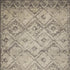 8' X 11' Gray And Brown Abstract Area Rug
