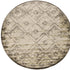 8' X 11' Gray And Brown Abstract Area Rug