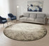 8' X 11' Gray And Brown Abstract Area Rug