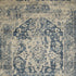 8' X 11' Ivory And Blue Oriental Area Rug