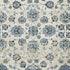 8' X 11' Ivory And Sky Blue Oriental Area Rug