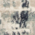 8' X 11' Blue and Beige Abstract Area Rug
