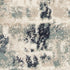 8' X 11' Blue and Beige Abstract Area Rug