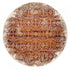 8' Rust And Ivory Oriental Runner Rug