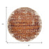 8' Rust And Ivory Oriental Runner Rug