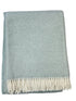 Soft Sky Blue Links Pattern Throw Blanket