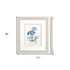Set Of Two Farmhouse Perinwinkle White Framed Wall Art