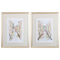 Set of Two Brown Streets of Venice Framed Art