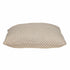 20" x 20" Beige and Pink Woven Square Accent Throw Pillow