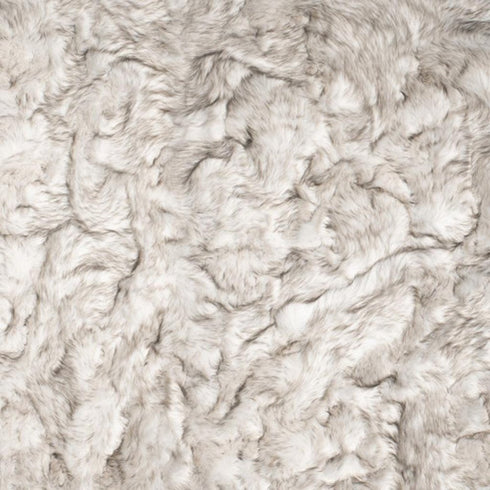 5' X 8' Chocolate Faux Fur Ombre Non Skid Area Rug