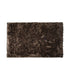 5' X 8' Chocolate Faux Fur Non Skid Area Rug