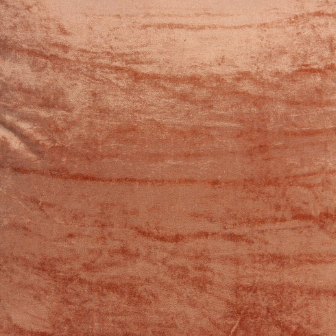 22" Orange Cotton Blend Throw Pillow