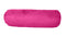 8" X 20" Fuchsia Microsuede Bolster Throw Pillow