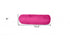 8" X 20" Fuchsia Microsuede Bolster Throw Pillow