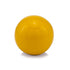 3" Yellow Aluminum Decorative Orb Tabletop Sculpture
