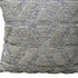 22" X 22" Off White Geometric Zippered Handmade Cotton Blend Throw Pillow With Tassels