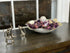 Set of Three Silver Metal Cat, Dog, Elephant Tabletop Sculpture